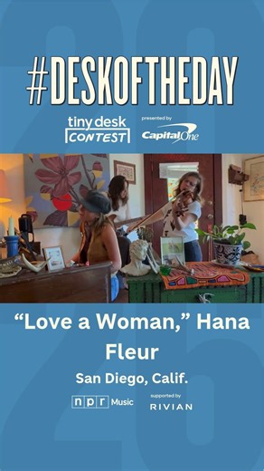 #DeskOfTheDay: "Love A Woman," Hana Fleur