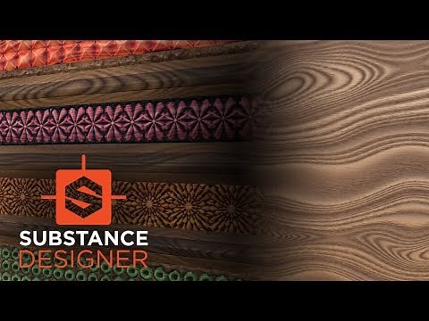 Substance Designer - Procedural Carved Wood (pt.1 - the wood)