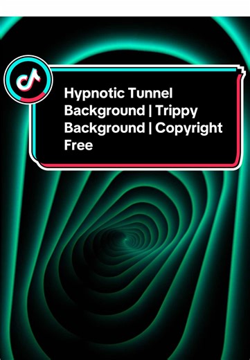 Hypnotic Tunnel Background Loop for Trippy Edits