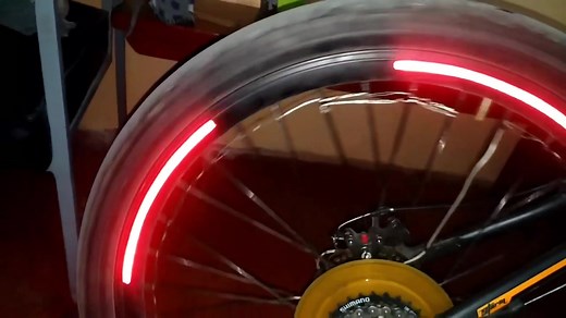 Reflective Sticker for Bike Rim Wheels - Enhance Visibility and Safety