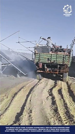 Solar Panel Cleaning Machine Innovation for Renewable Energy Projects