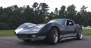 This Custom Piece of Rolling Corvette Art Is a Modern-Day Mako Shark II