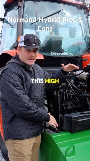 CUSTOM mods for snowblower! #business #snowremoval #snow #tractor #kubota