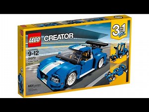 LEGO 31070 Instructions | Creator 3in1 | Turbo Track Racer | All 3 books