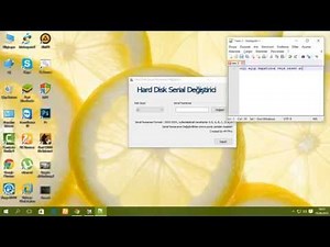 Hardisk Serial No Changer