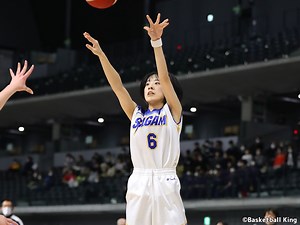 相模女子大学を攻防で支えた川島才佳…「自分がボールをもらったら必ず攻める」 | バスケットボールキング