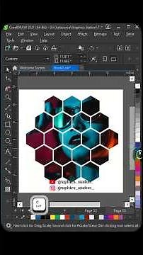 Coreldraw Simple Circle Tutorial #coreldraw #logo #vector #graphicdesign