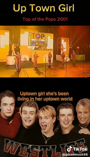 Westlife Uptown Girl Performance from 2001