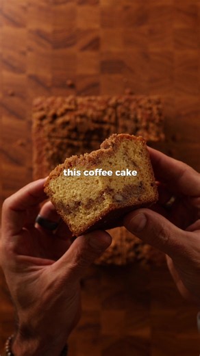 Brown Butter Coffee Cake Recipe — Streusel Coffee Cake (9-inch)