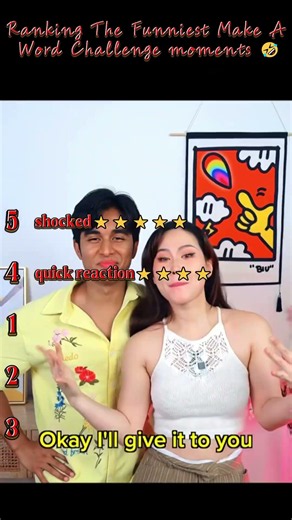 Ranking The Funniest Make A Word Challenge moments 🤣 #shorts #viral #makeaword #pov