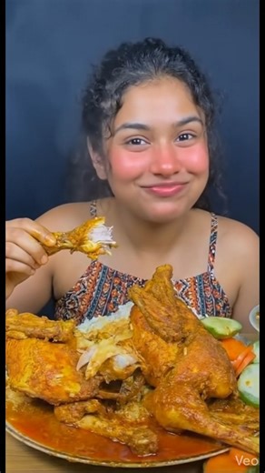 EXTREME ASMR Chicken Leg Piece Eating Sounds 🔥 Crunchy Crispy Chicken Mukbang #mukbang #asmreating