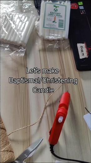 Baptismal Candle 🕯️ Christening Candle 🕯️ #baptism #baptismal #baptismalcandles #diycandles #christeningcandles #candles #baptismcandle #baptismalcandles #printingbusinessph #diycrafts #crafting #supportsmallbusinessph #CapCut #tutorial #diycandle #candletutorial