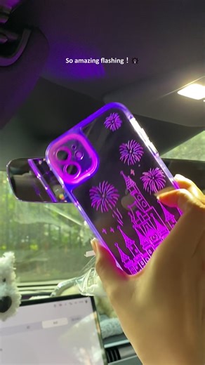 Cute LED Phone Case Lights Up with Your Voice