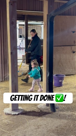 Night Time BARN Chores With The Family