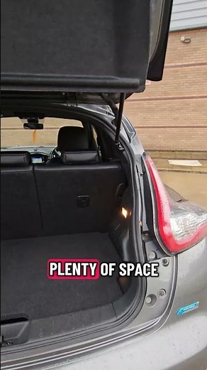How big is the boot of a Nissan Juke?