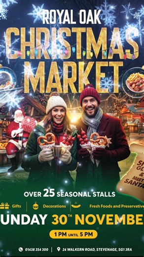 1.6K views | ✨ The Royal Oak Christmas Market is here — and it’s...