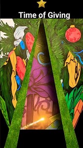 Time of Giving 🎁 Easy Drawing & Coloring DIY | Relaxing Art for Stress Relief #shorts