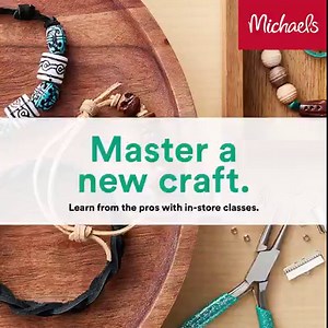 1.6K views · 3.8K reactions | Want to learn a new craft, boost your creative skills or just have fun? Then in-store classes are for you! | Michaels Stores | Facebook