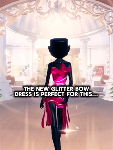 Sparkle and Shine: The New Glitter Bow Dress