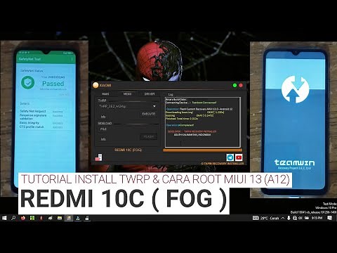 TUTORIAL INSTAL TWRP 3.6.2 | CARA ROOT MAGISK 25.2 | REDMI 10C | FOG | MIUI 13.0.2.0 | ANDROID 12