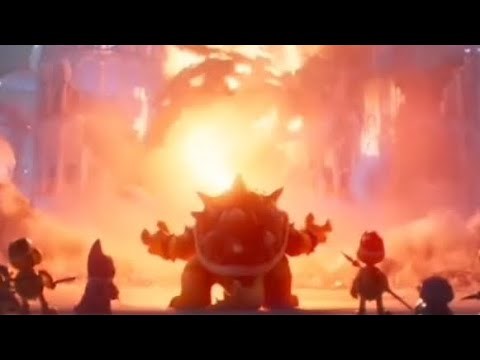 The Super MARIO MOVIE: Attack on penguin castle: BOWSER scene In right order!