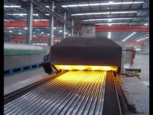 How does stainless steel long pipes become bright ? 🤔 Continuous bright annealing furnace
