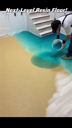 レジンフロアDIY：高速施工テクニック