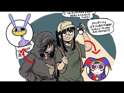 Urban Exploring | Human Funny Bunny Tales 4 🩷 Pomni X Jax 🩷 The Amazing Digital Circus Comic Dub