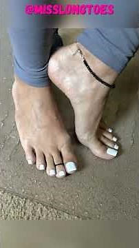 Elegant Feet Aesthetics: White Pedicure Details👣