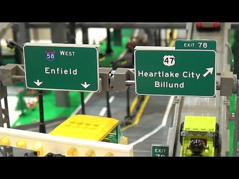 Spaghetti Junction Interchange in LEGO | BrickFair Alabama 2018