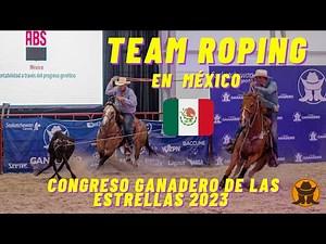 TEAM ROPING EN MÉXICO / ¿QUÉ ES EL TEAM ROPING? - CONGRESO GANADERO DE LAS ESTRELLAS 2023