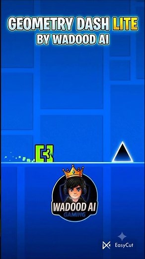 Geometry Dash Lite Gameplay! 🎮 | Wadood AI Gaming