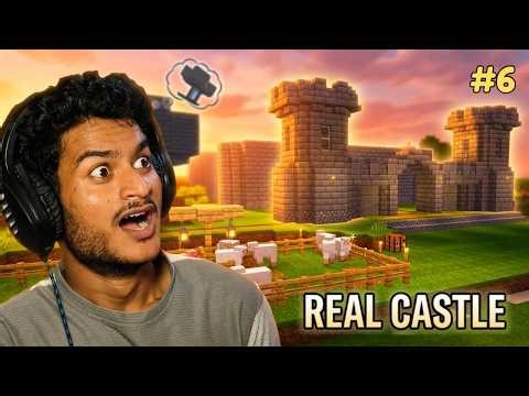 Real Castle!? + 4x Speed Working Iron Farm 🤩 ULAT PLAT GAMERS