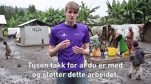 66K views · 298 reactions | Vår gode kollega Vegard Tjørhom er akkurat nå i Kongo, hvor vi blant annet skaffer rent, trygt drikkevann til flyktninger. Han vil gjerne takke dere som gjør denne jobben mulig! | Kirkens Nødhjelp | Facebook
