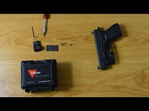 Trijicon RMR sight install on Glock 19 MOS