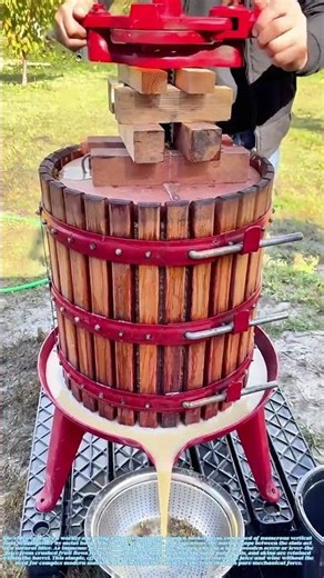Slotting the Squeeze: How a Wooden Cage Masters Liquid Extraction