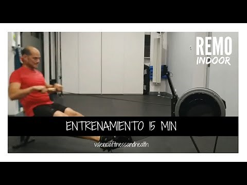 🚣 15 min REMO. Rutina ENTRENAMIENTO remo indoor en casa