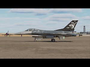DCS WORLD F-16 DEMO FLIGHT AT OMDW(REVISED)