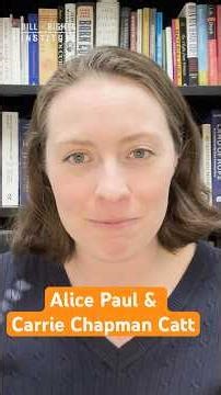 Finishing the Job: Paul & Catt #womenshistorymonth #americanhistory