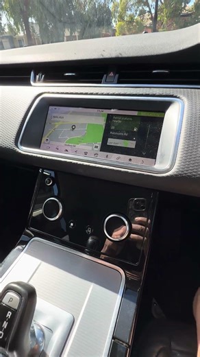 Random glitch L551 climate control takes over #automobile #l551 #evoque