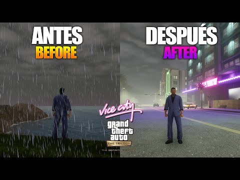 Solución Efecto Lluvia (Rain FIX) GTA Vice City Definitive Edition | Bien Explicado