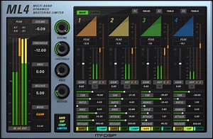 高解像度の4マルチバンド・マスタリング・リミッター、McDSP「ML4000 Native v7」が42%OFF！ | Computer Music Japan