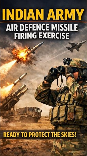 महाजन रेंज में सेना का लाइव मिसाइल फायरिंग अभ्यास