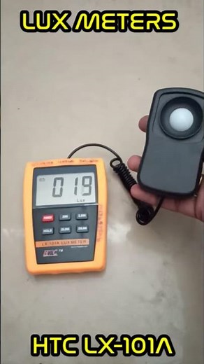 How to used light meter,lux meter
