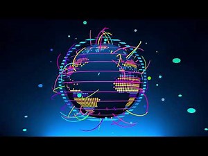 Fond Animé Fête Terre 4K