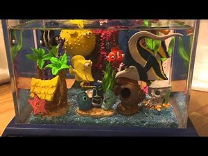 Disney Finding Nemo Fish Tank "Tiny Bubbles"
