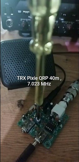 TRX QRP CW 40m, Pixie CW 7.023 MHz