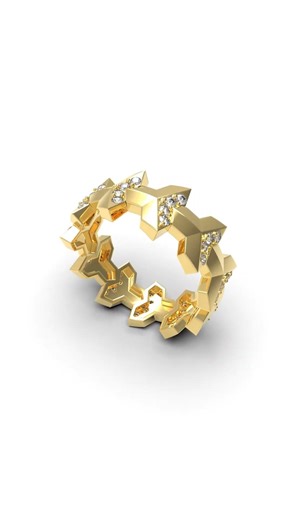 Realistic Ring Rendering 🔥 | Matrix 9 Diamond Ring Render | ADESIGN3D #matrix9 #jewelrycad #ring