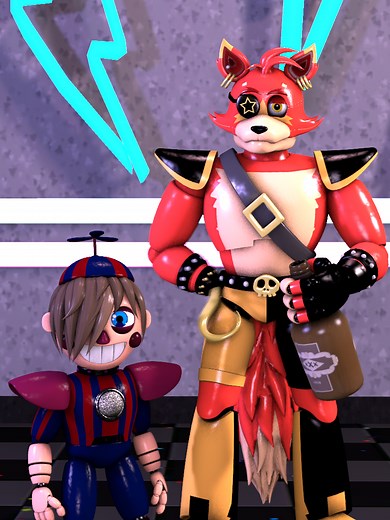 Exploring FNAF Characters: Foxy & Balloon Boy