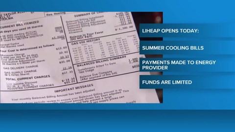 Summer Low-Income Home Energy Assistance Program applications open